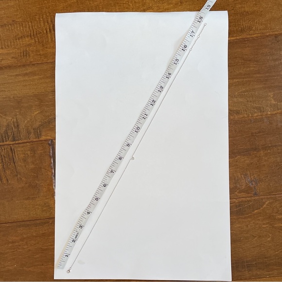 Solid 14K White Gold Tiny Natural Diamond Heart XS Pendant Necklace Minimalist - Picture 15 of 17